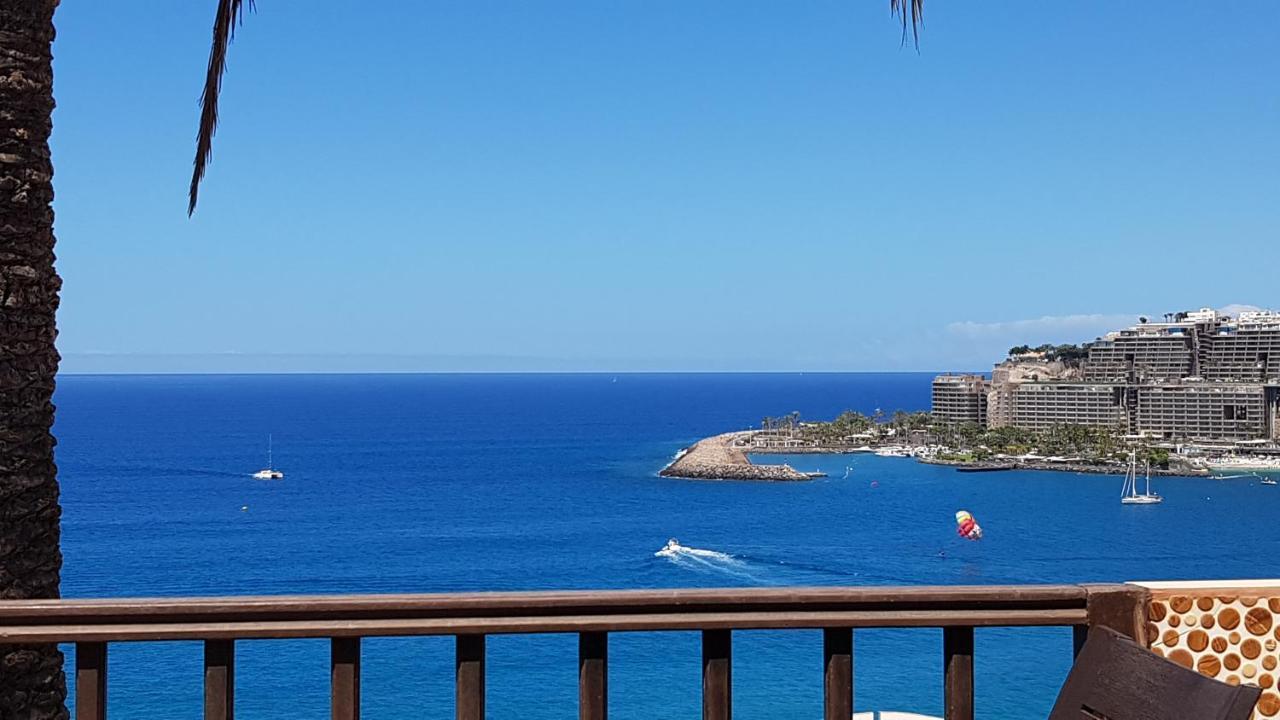 Appartement Deluxe Seaview-Sunsets !Transfe-R Inc! Pool,2Aircond,2Tv65",600Mb Dishwasher,,2 Beaches,Anfi-View à Patalavaca Extérieur photo