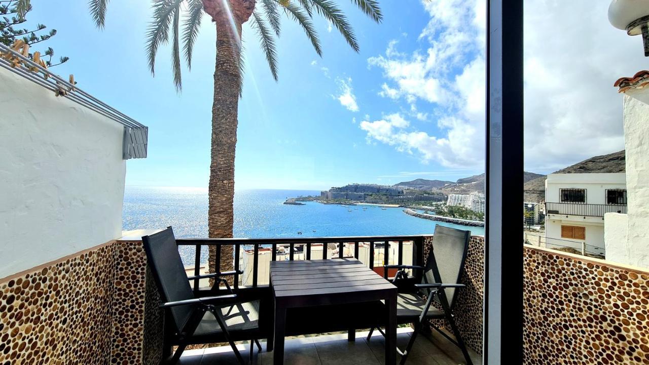 Appartement Deluxe Seaview-Sunsets !Transfe-R Inc! Pool,2Aircond,2Tv65",600Mb Dishwasher,,2 Beaches,Anfi-View à Patalavaca Extérieur photo