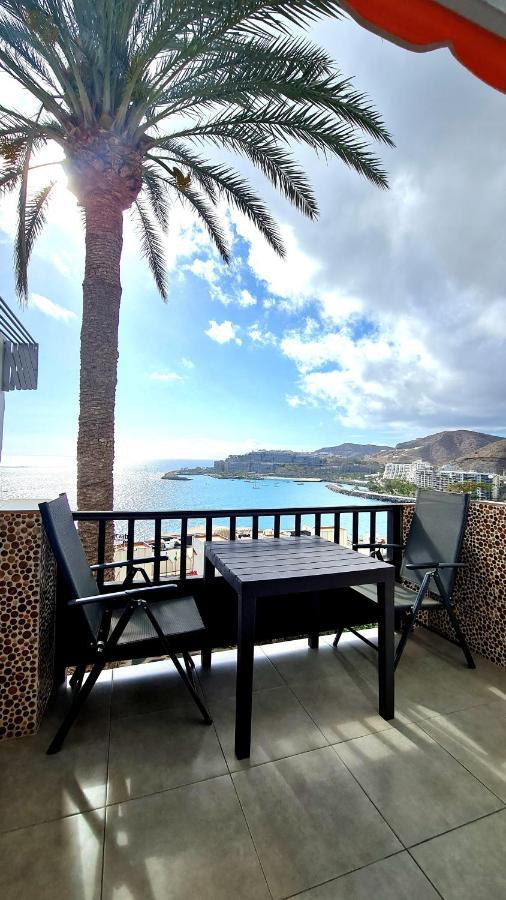 Appartement Deluxe Seaview-Sunsets !Transfe-R Inc! Pool,2Aircond,2Tv65",600Mb Dishwasher,,2 Beaches,Anfi-View à Patalavaca Extérieur photo