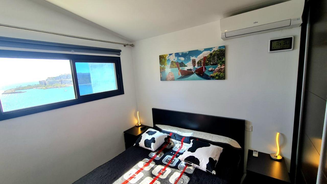Appartement Deluxe Seaview-Sunsets !Transfe-R Inc! Pool,2Aircond,2Tv65",600Mb Dishwasher,,2 Beaches,Anfi-View à Patalavaca Extérieur photo