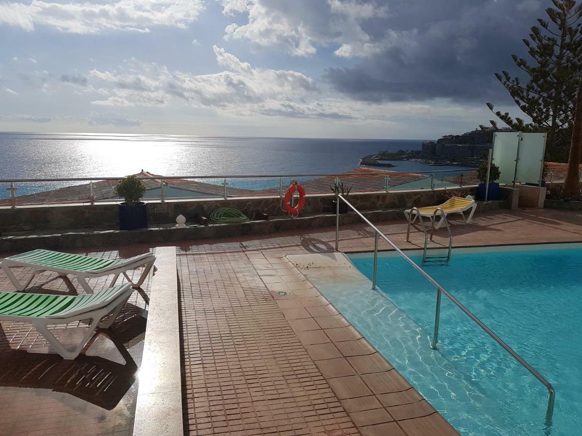 Appartement Deluxe Seaview-Sunsets !Transfe-R Inc! Pool,2Aircond,2Tv65",600Mb Dishwasher,,2 Beaches,Anfi-View à Patalavaca Extérieur photo